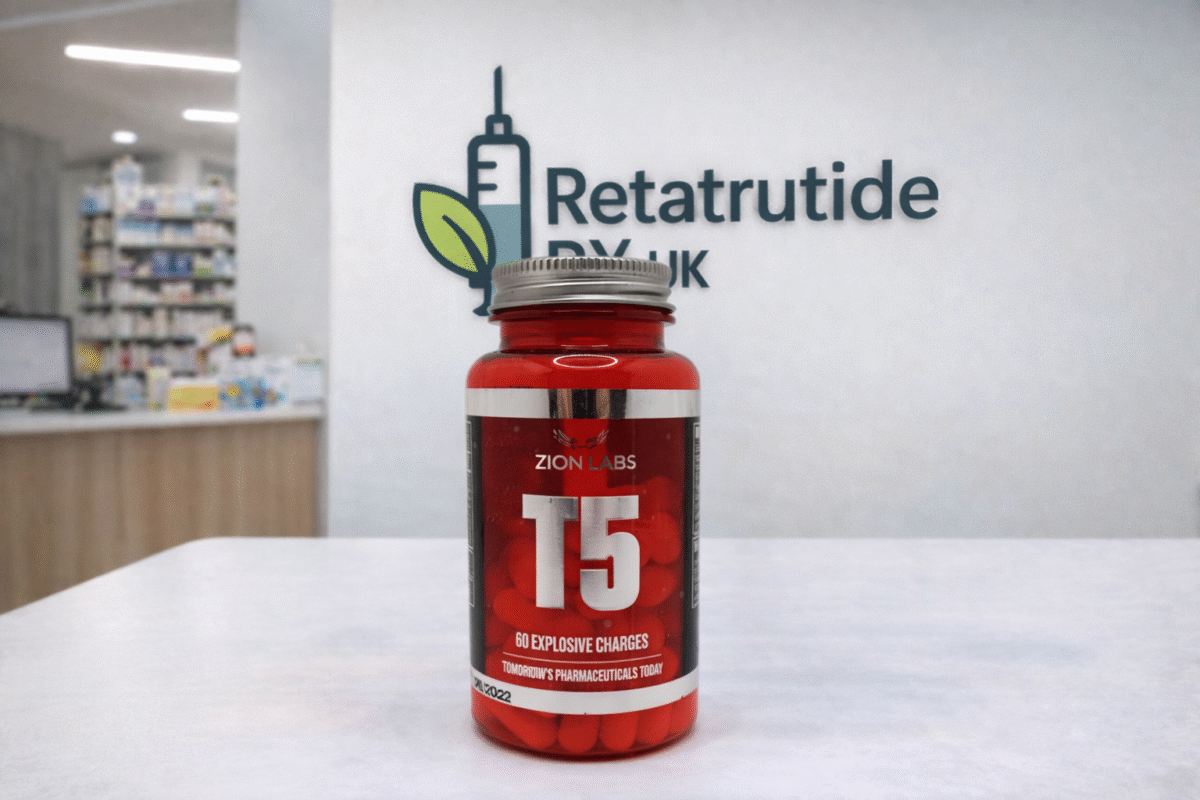 Zion Labs T5 30mg Fat Burner 60xCapsules