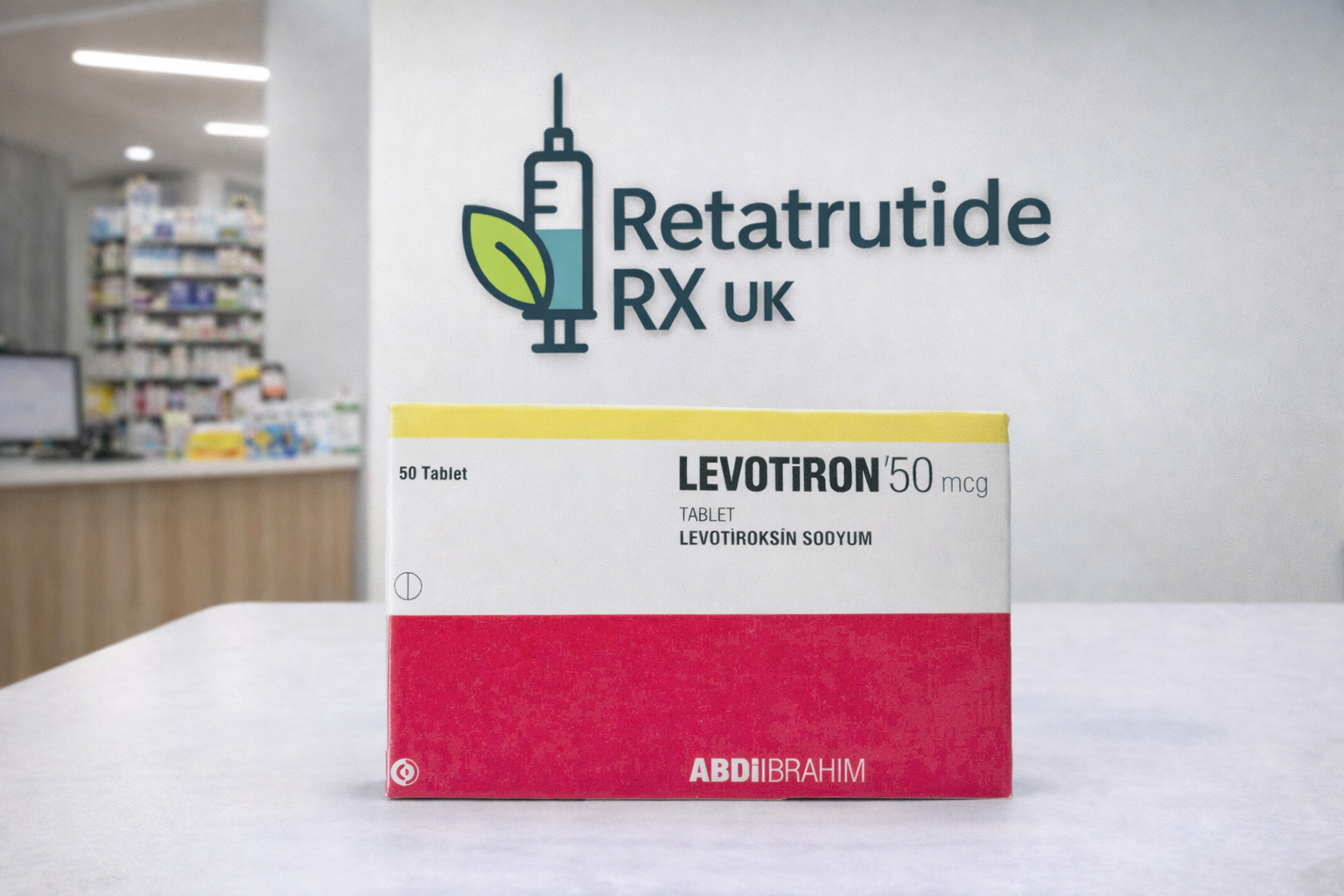 54137053-8be1-4ad9-b14d-60b85768ae1d Levotiron T4 50mcg x 50 Tablets (Levothyroxine sodium)